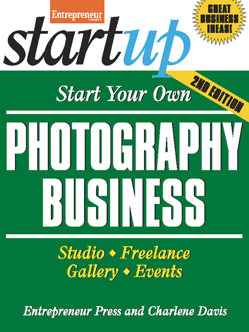 Title details for Start Your Own Photography Business by Charlene Davis - Available